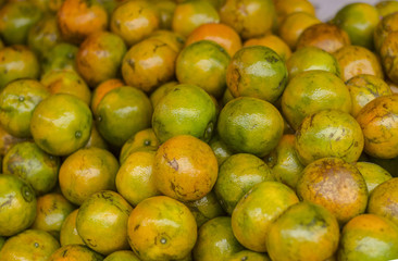 Citrus fruit for sale at street Thailand. it is very delicious