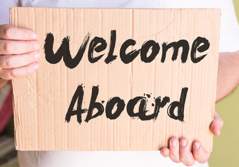 Welcome Aboard 