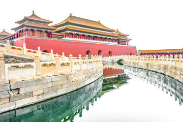 The Palace Museum (Forbidden City). Located in Beijing, China.