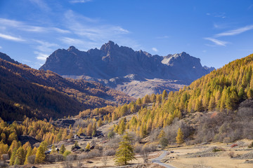 Vallée de La Clarée, massif des Cerces, Névache, Hautes-Alpes 