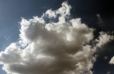 the sun through the clouds