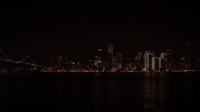 Ville de San franciso de nuit