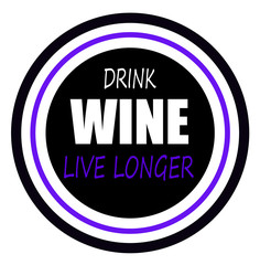 wine illustration design