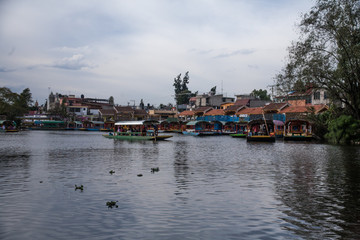 Fototapeta na wymiar xochimilco