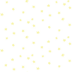 Fototapeta na wymiar Vector seamless pattern with yellow stars