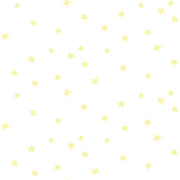 Vector seamless pattern with yellow stars