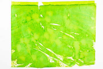 green painted watercolor background texture