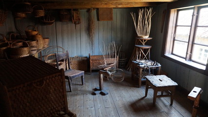 Interior, old style, vintage, wood