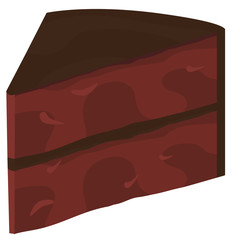Chocolate Cake Slice