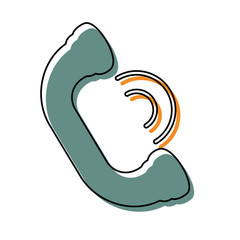phone handset icon