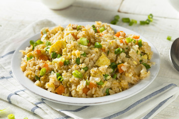 Homemade Vegetarian Fried Rice