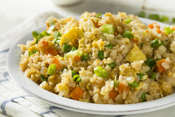 Homemade Vegetarian Fried Rice