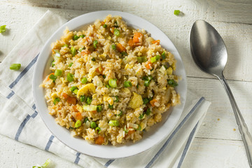 Homemade Vegetarian Fried Rice
