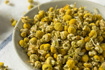 Raw Yellow Dried Organic Chamomile
