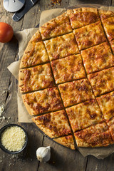 Delicious Homemade Cheese PIzza