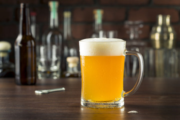 Refreshing Golden Beer Lager