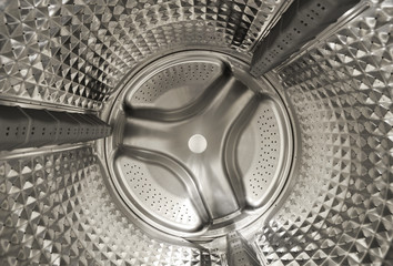 Inside of clothes washer