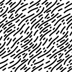 Abstract geometric seamless hipster fashion pillow pattern. Random halftone rounded lines background