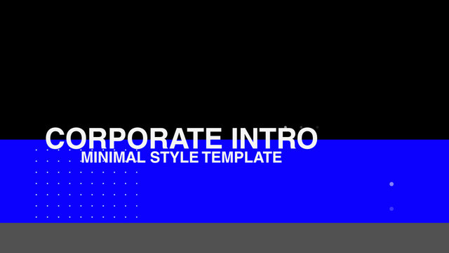 Corporate Colorblock Slide In Titles