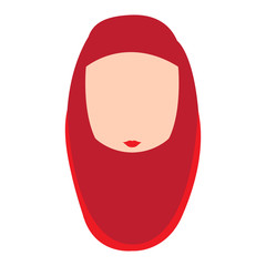 Woman avatar with hijab