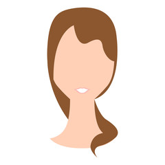 Abstract woman avatar