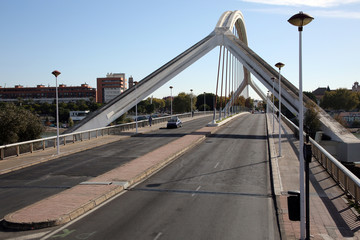 Barqueta-Brücke über den Guadalquivir
