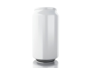 3d Aluminium soda can mockup