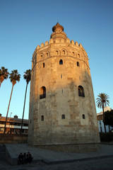 Wahrzeichen Torre de Oro - Goldener Turm
