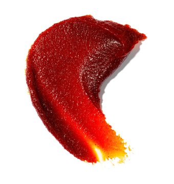 Smeared Tomato Paste