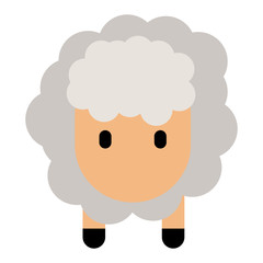 Cute sheep icon