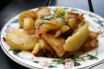 organisch, lifestyle, vegane, bratkartoffeln, beilage, urbano, modern, neu, werbetafel