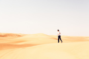 Jogging In The Desert