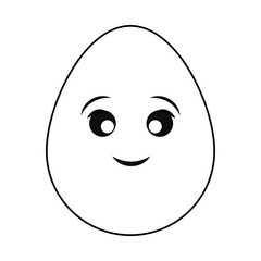 cartoon egg icon
