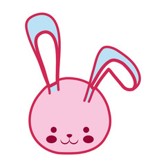 cartoon cute rabbit icon