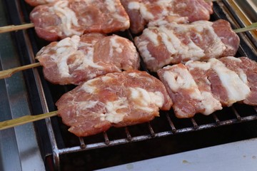 pork roast on street food