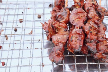 grilled chicken  at street food