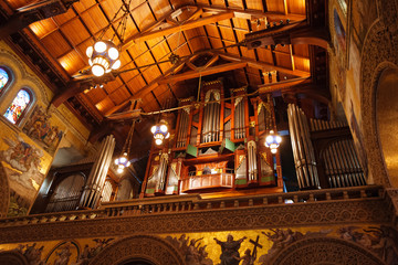 Pipe Organ in Cathedral 