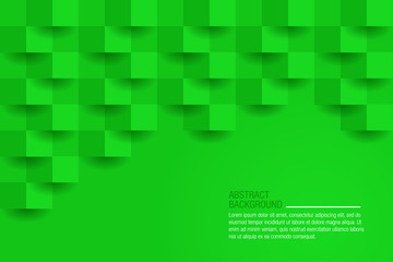 Fototapeta na wymiar green geometric texture. Vector background can be used in cover design, book design, website background, CD cover, advertising