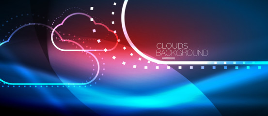 Vector cloud computing, storage concept