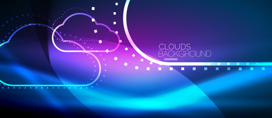 Vector cloud computing, storage concept