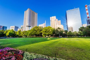 Obraz premium 日比谷公園 第二花壇