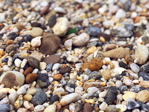 Pebbles on a beach