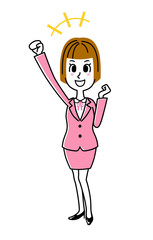 ビジネスウーマン｜やる気