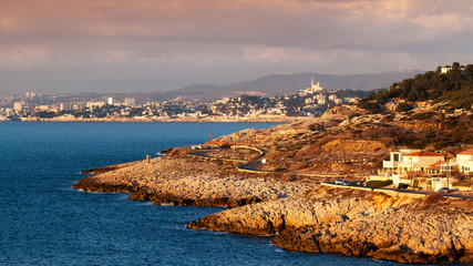 route du littoral de Marseille vers Les Goudes © catalyseur7
