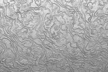 Texture of plaster with tiny cracks. Abstract textured background in gray color. 3d illustration.
