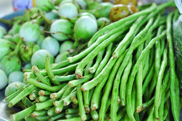 Lentils and eggplant