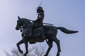 Obraz premium 青葉城跡地