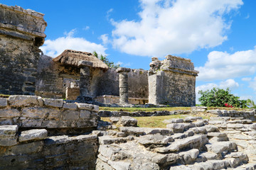Naklejka premium Tulum ruins, Riviera Maya, Mexico