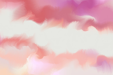 Obraz premium Abstract colorful watercolor for background. Digital art painting