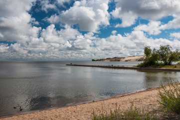 Берег в Ниде на Куршской косе